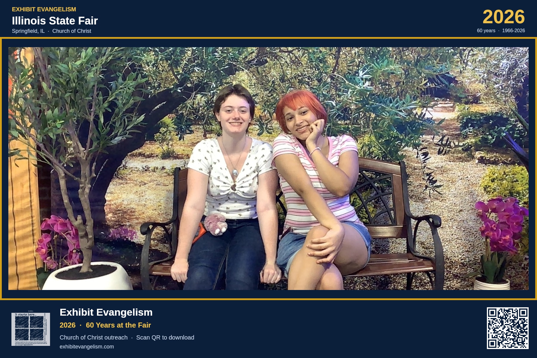 Booth photo