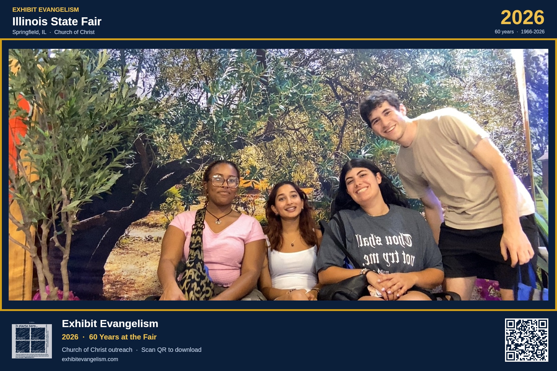 Booth photo