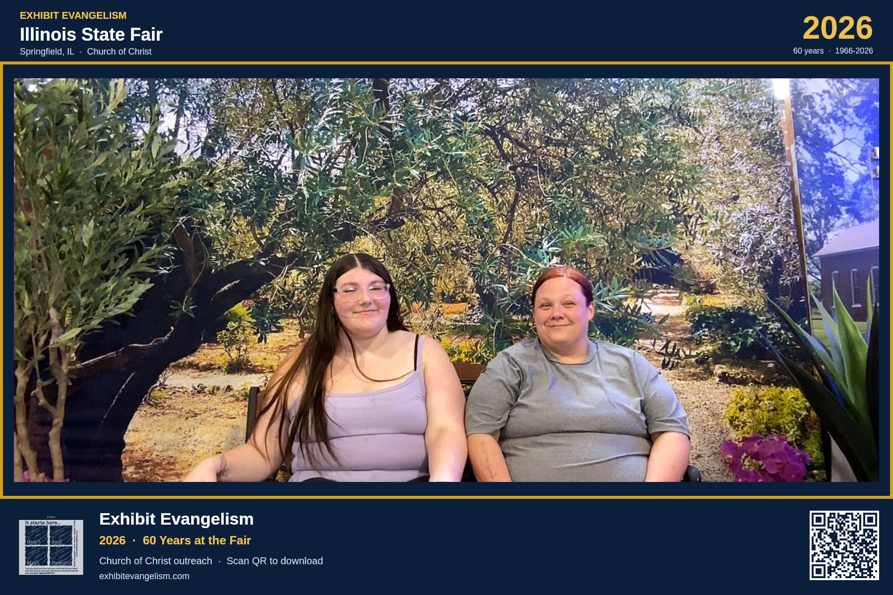 Booth photo