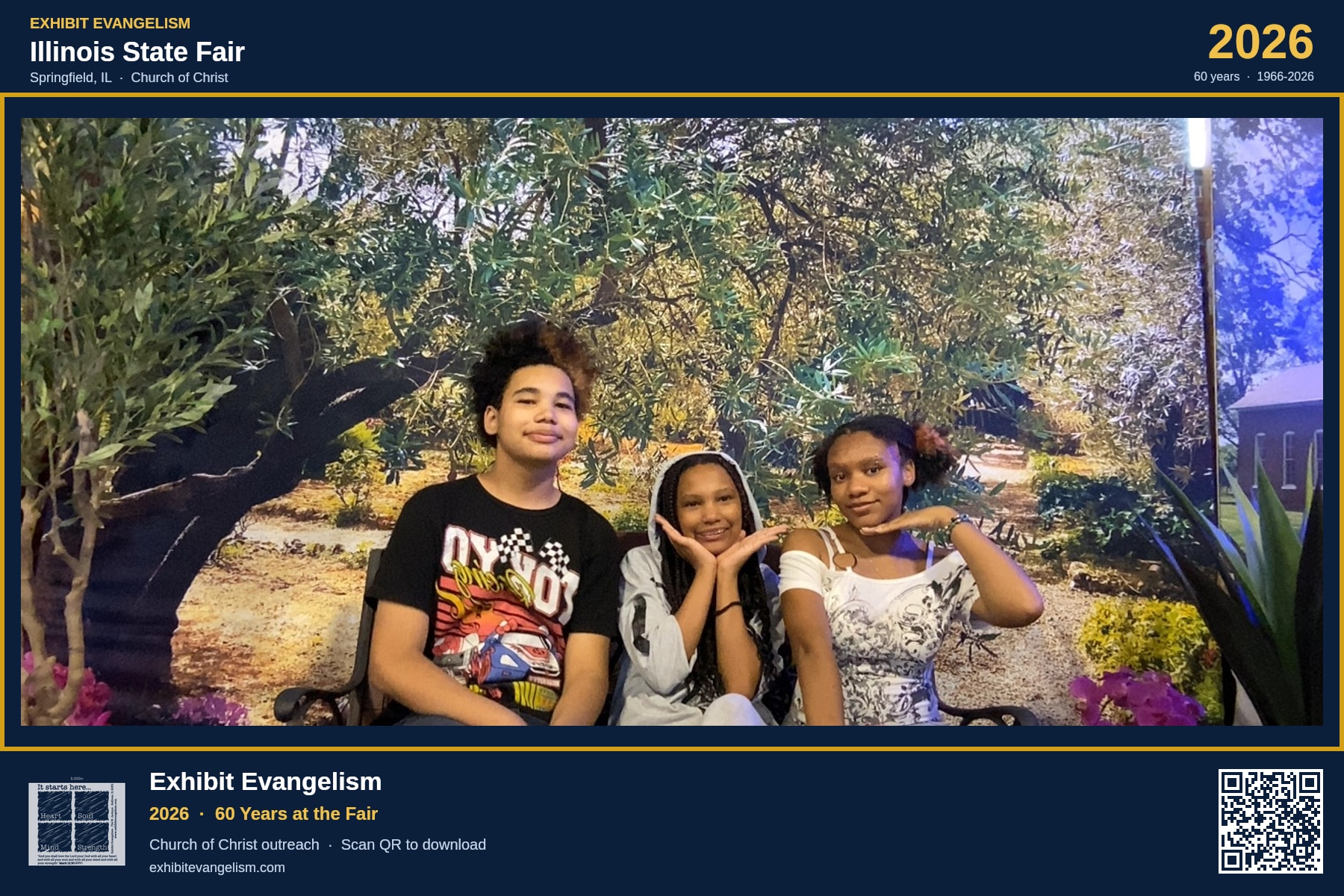 Booth photo