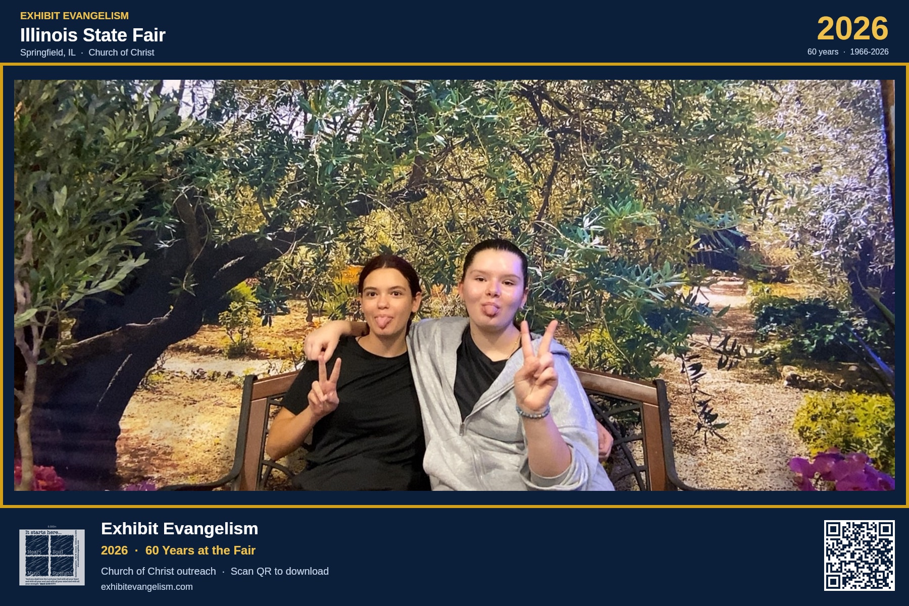 Booth photo