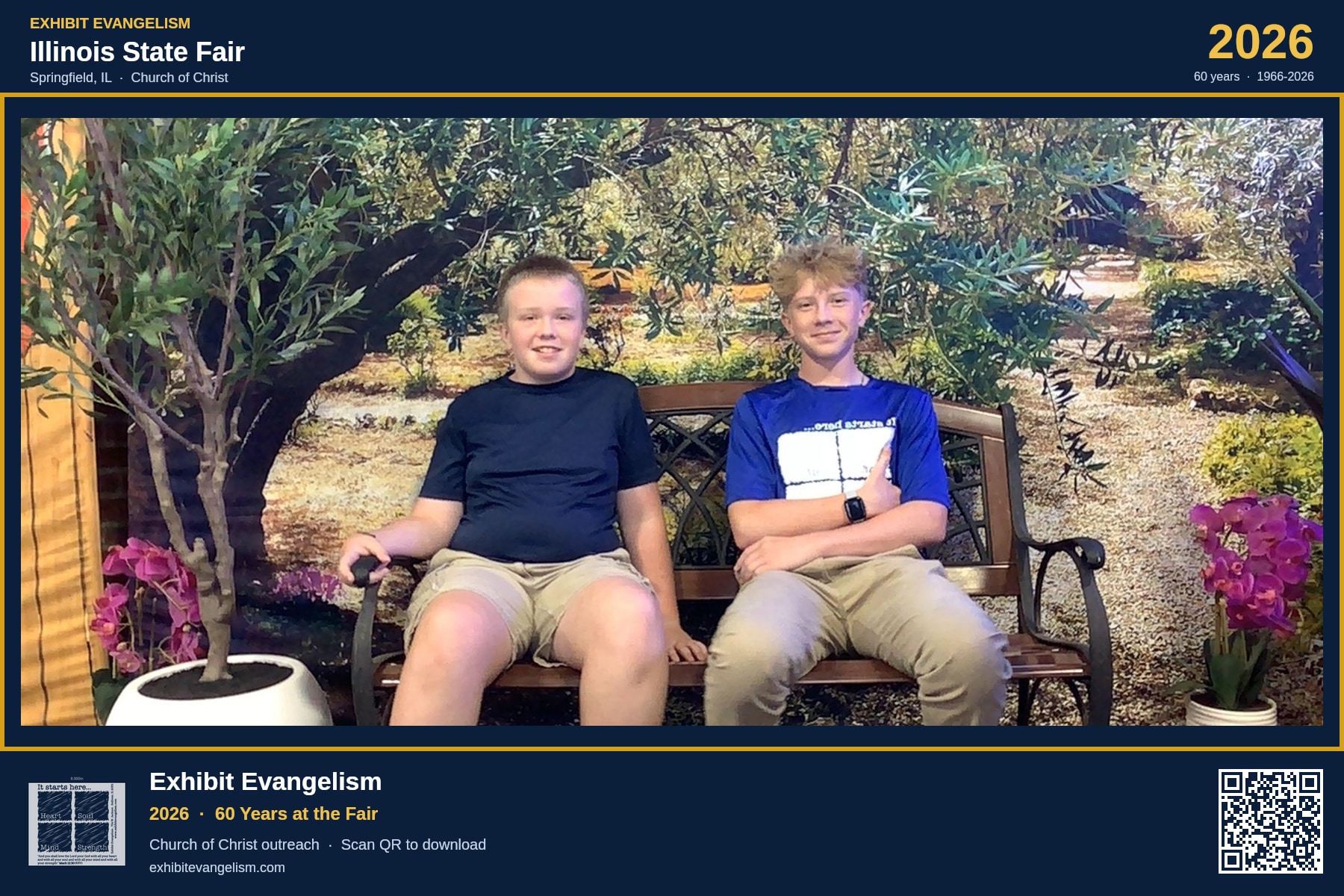 Booth photo