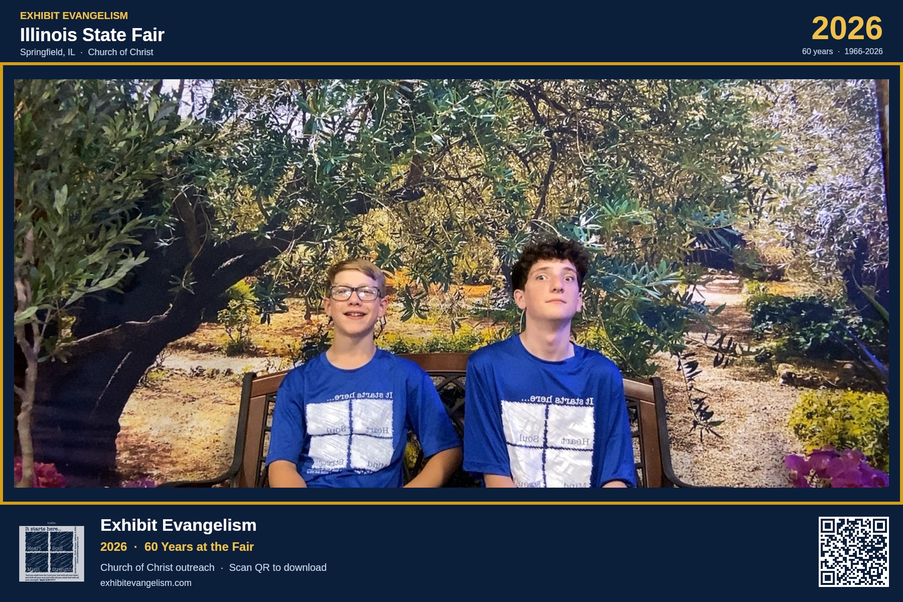 Booth photo