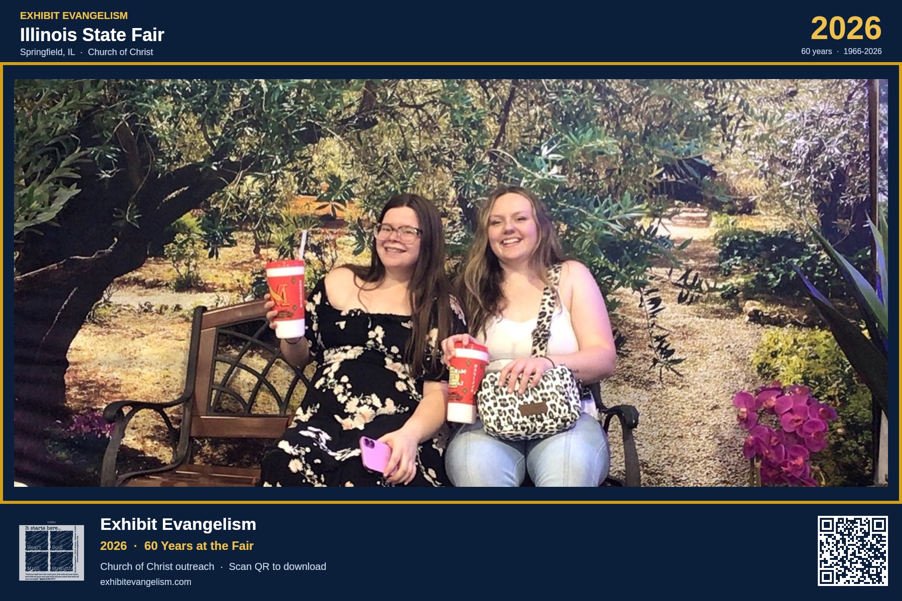 Booth photo