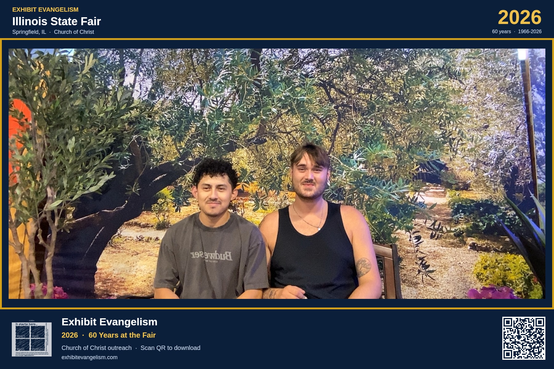 Booth photo