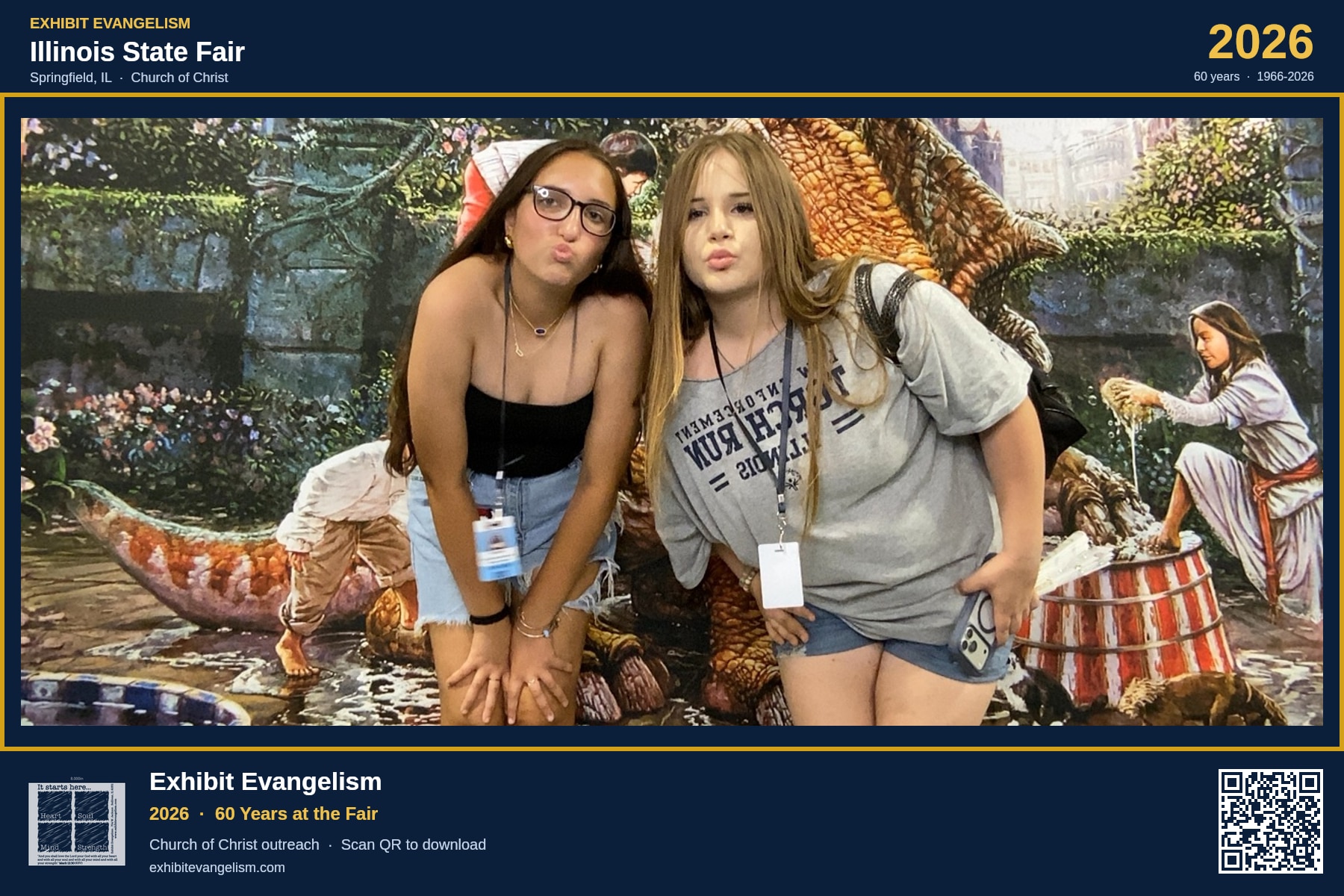 Booth photo